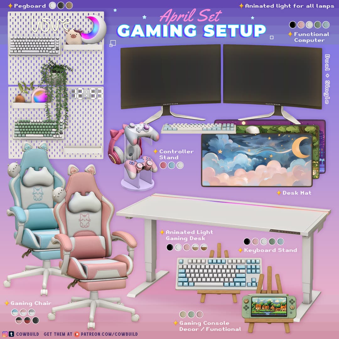 Скриншот мода Набор для геймера Gaming Setup